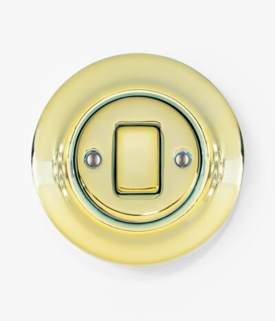 Katy Paty Roo Lucedo gold light switch