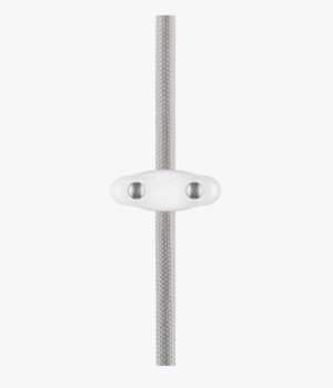 Katy Paty Porcelain Cable clips, white