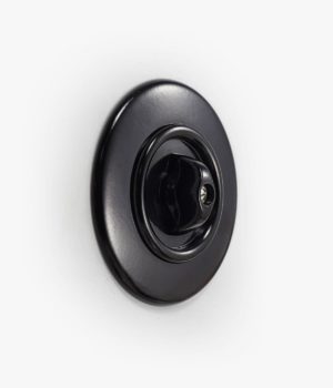 100-THPGBARO-R-00-45A THPG Bakelite rotary light switch, round