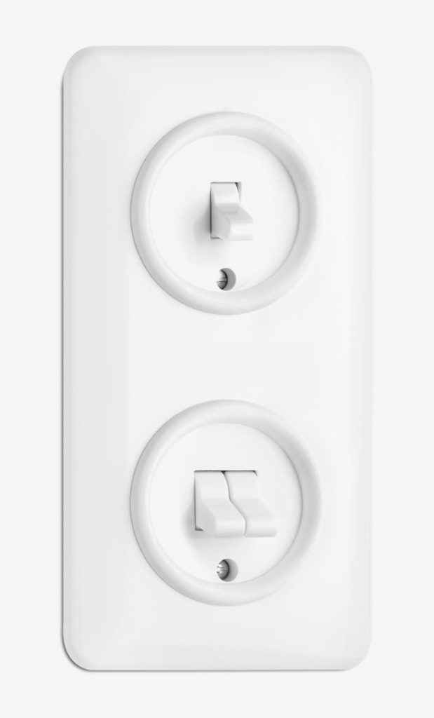 THPG Duroplast single/double toggle switch